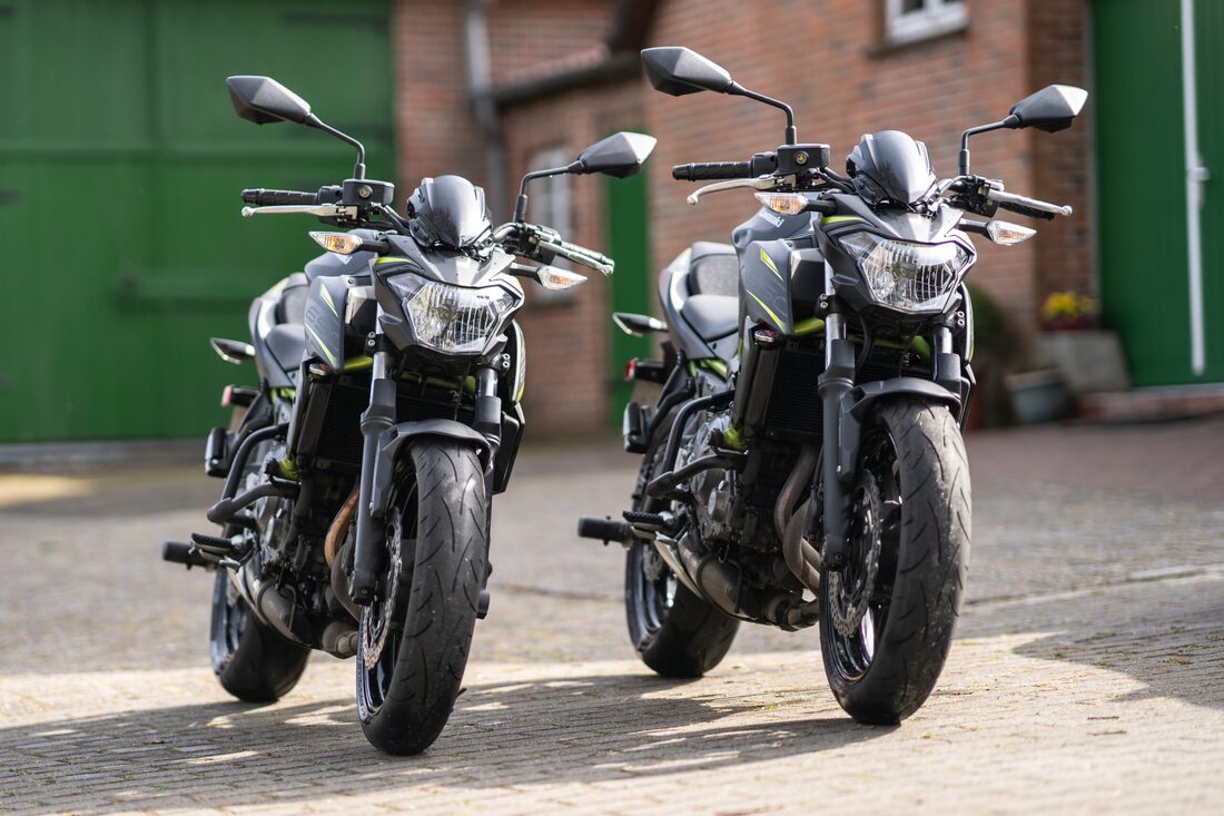 Kawasaki Z650 für die Klasse A2 und A